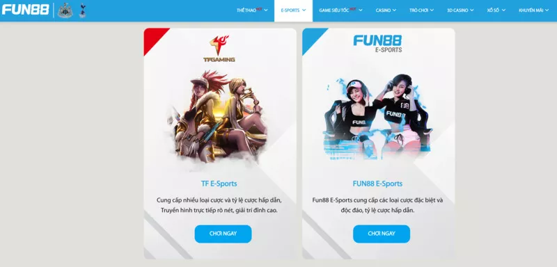 cá cược esport fun88
