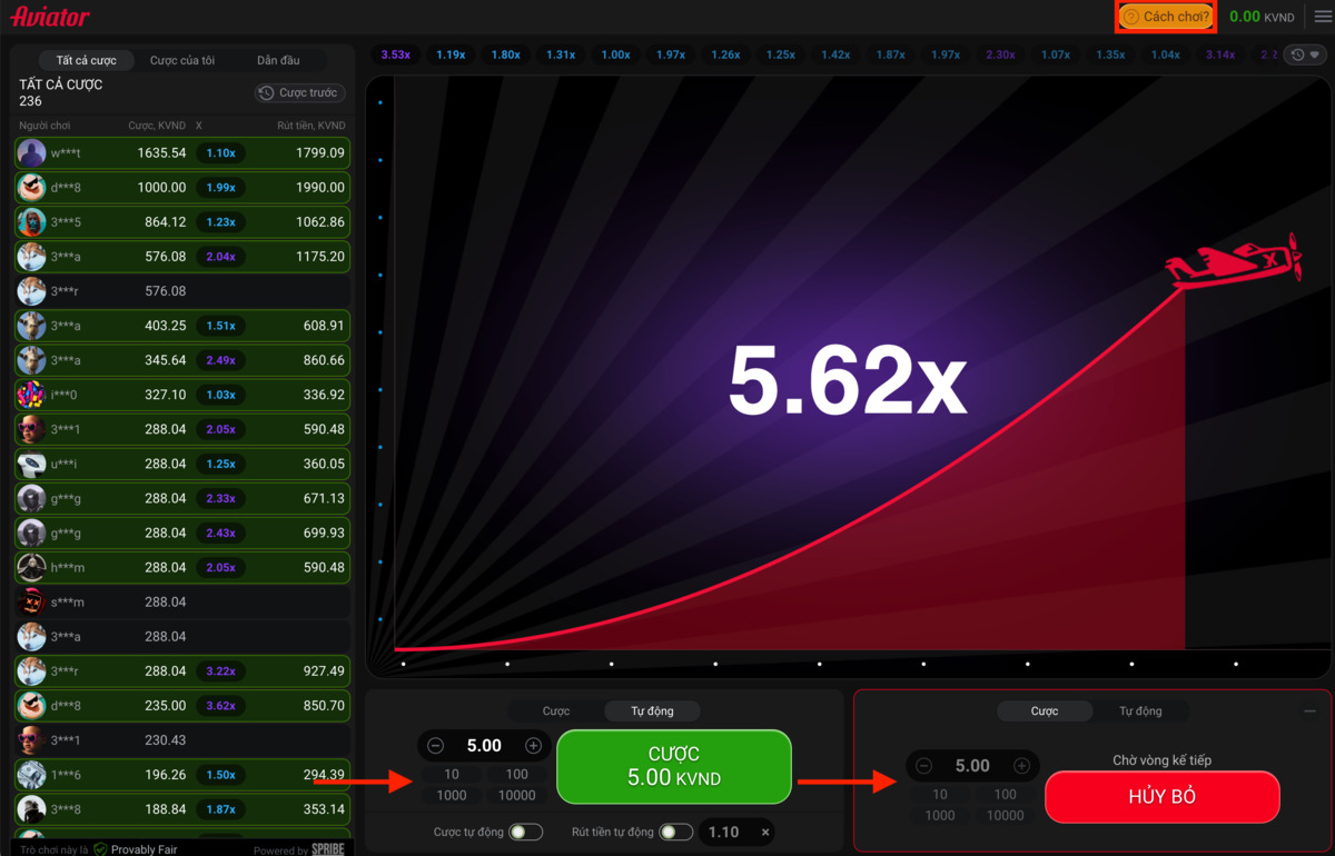 tiến hành đặt cược game siêu tốc fun88