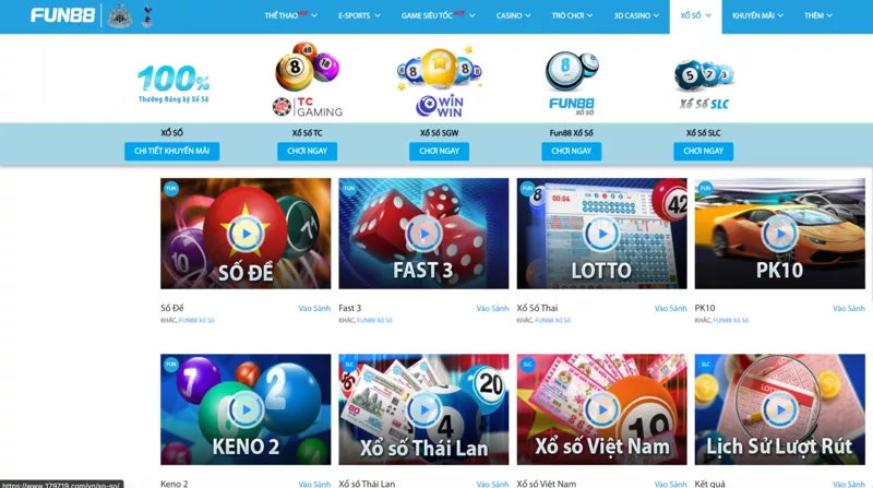 xổ số fun88