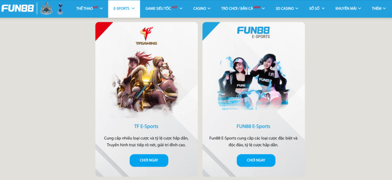 lý do tại sao bạn nên cá cược liên minh fun88