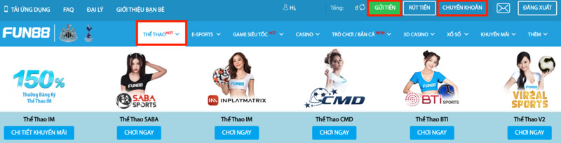 truy cập trang cá cược bóng đá fun88