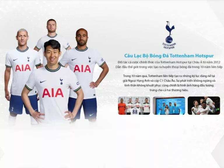 fun88 đối tác chính thức của tottenham hotspur fc