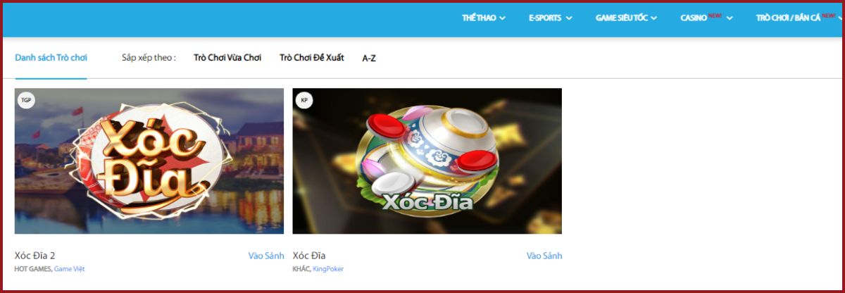 game xóc đĩa 3d fun88