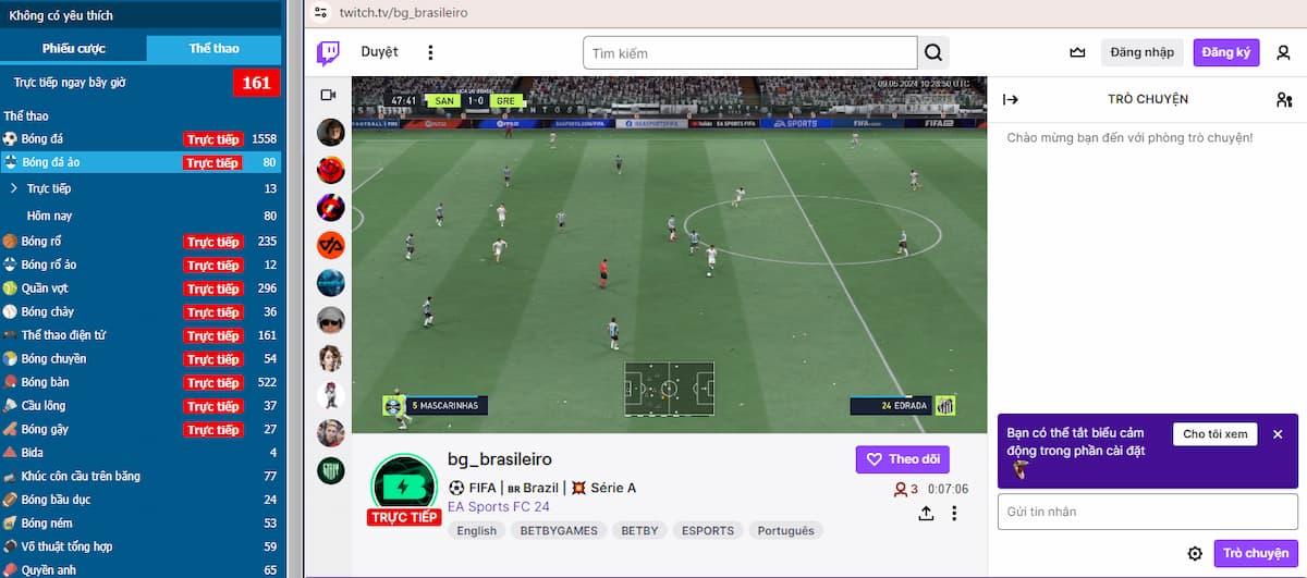 theo dõi trực tiếp bóng đá ảo trong bảng cược