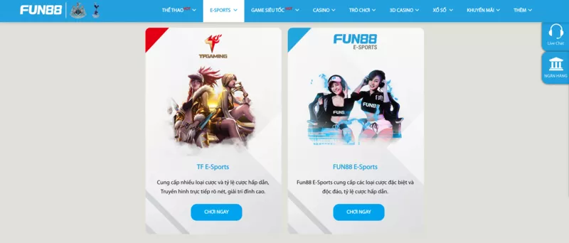 fun88 esport