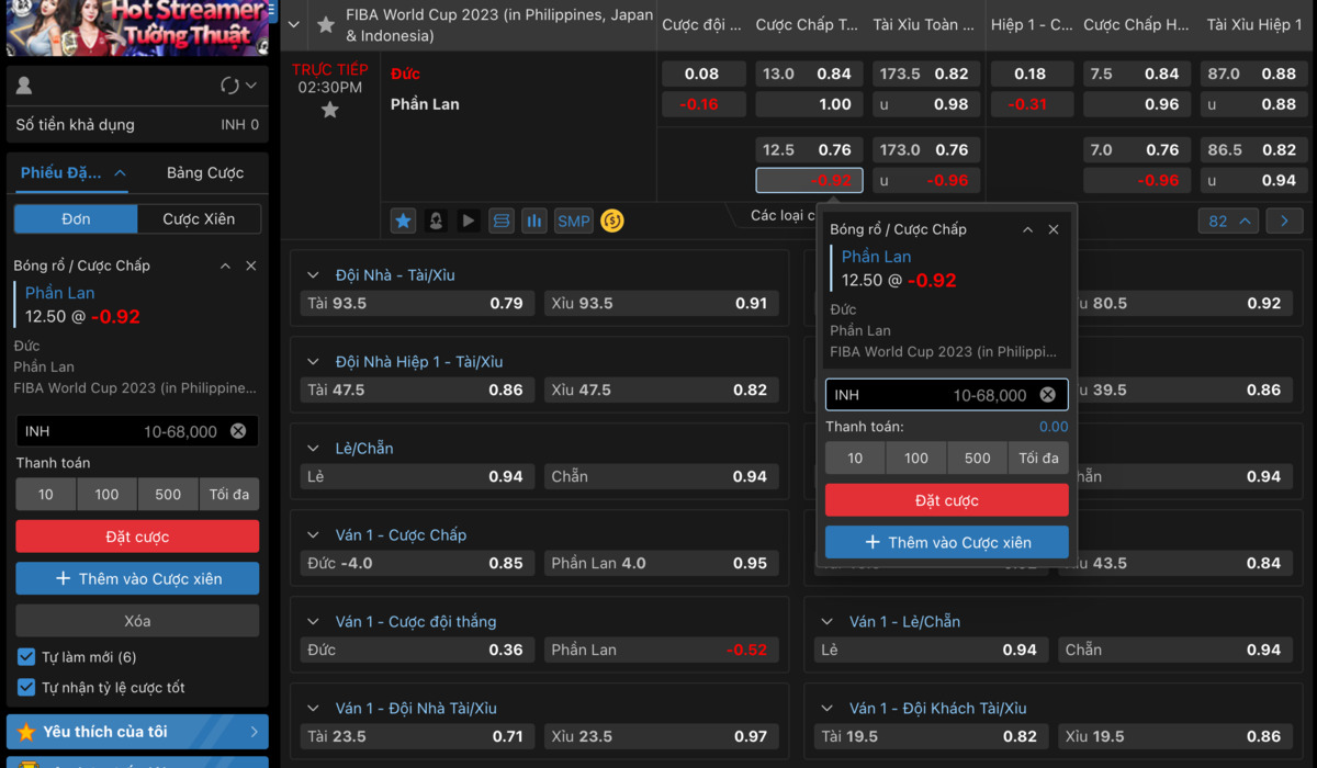 cá cược fiba world cup: hướng dẫn chi tiết tại fun88 4 tham gia đặt cược kèo fiba world cup fun88