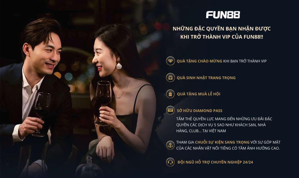 chính sách và hạn mức tài khoản fun88 dành cho người chơi việt nam