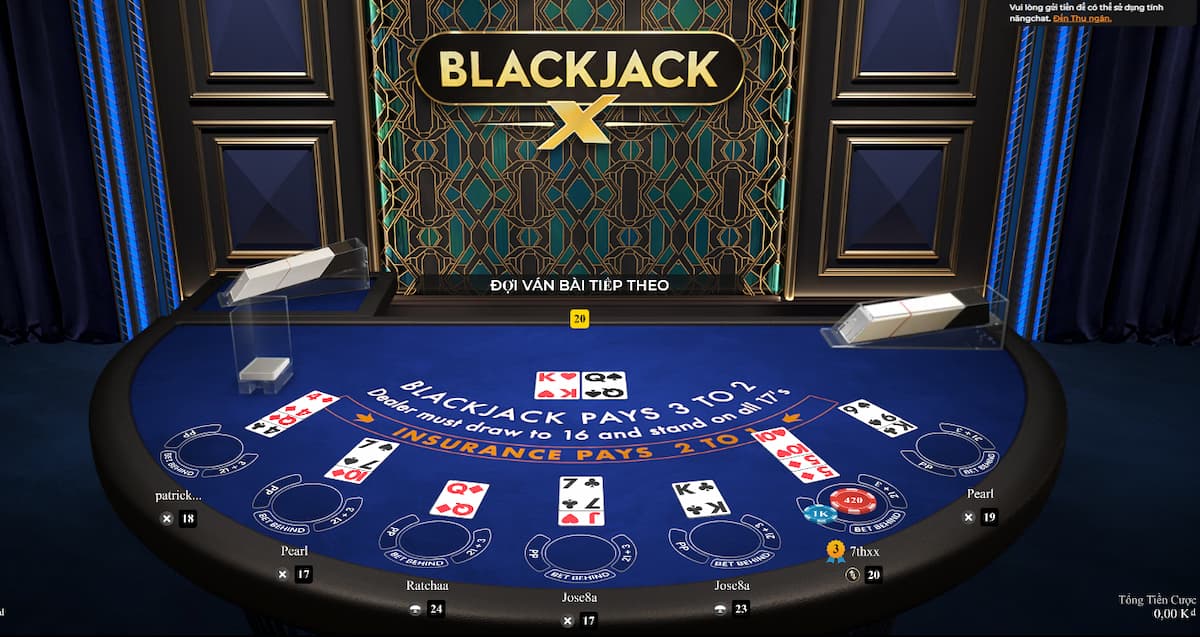 bàn chơi blackjack fun88
