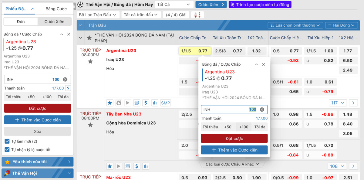 tham gia chơi đặt cược các trò chơi olympics tại fun88